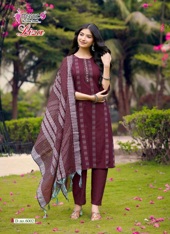 Mystic9 liza vol 6 cotton kurti wholesaler